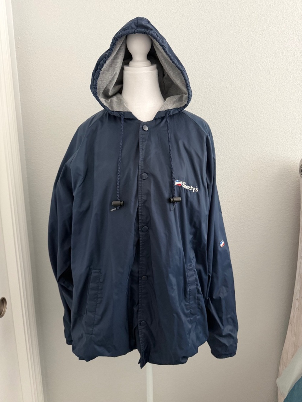SHORTYS Blue Hooded Jacket